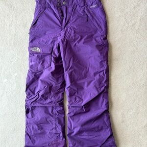 The North Face Kids Purple Snow Pants